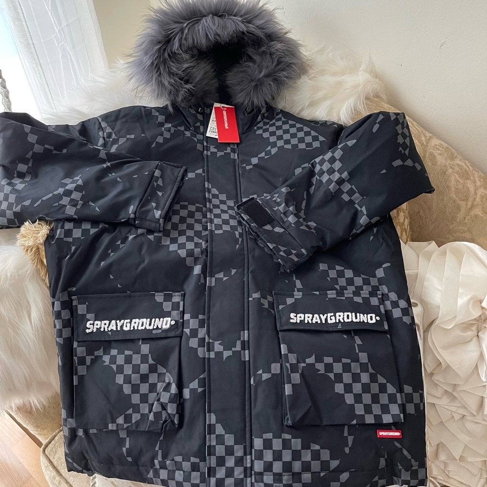 Sprayground Coat NWT